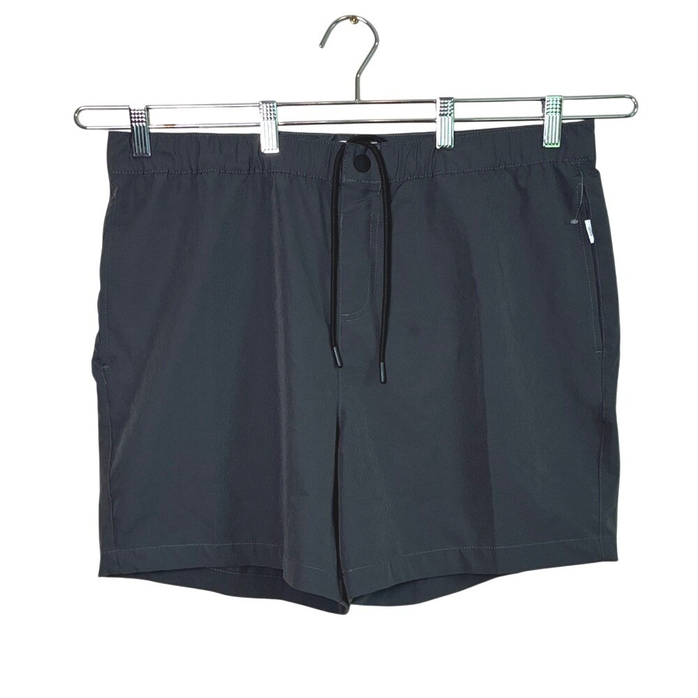 New ONIA Men's XL Pull On Tech Shorts 6 inch Inseam Drawstring Waist‎ with Flaw